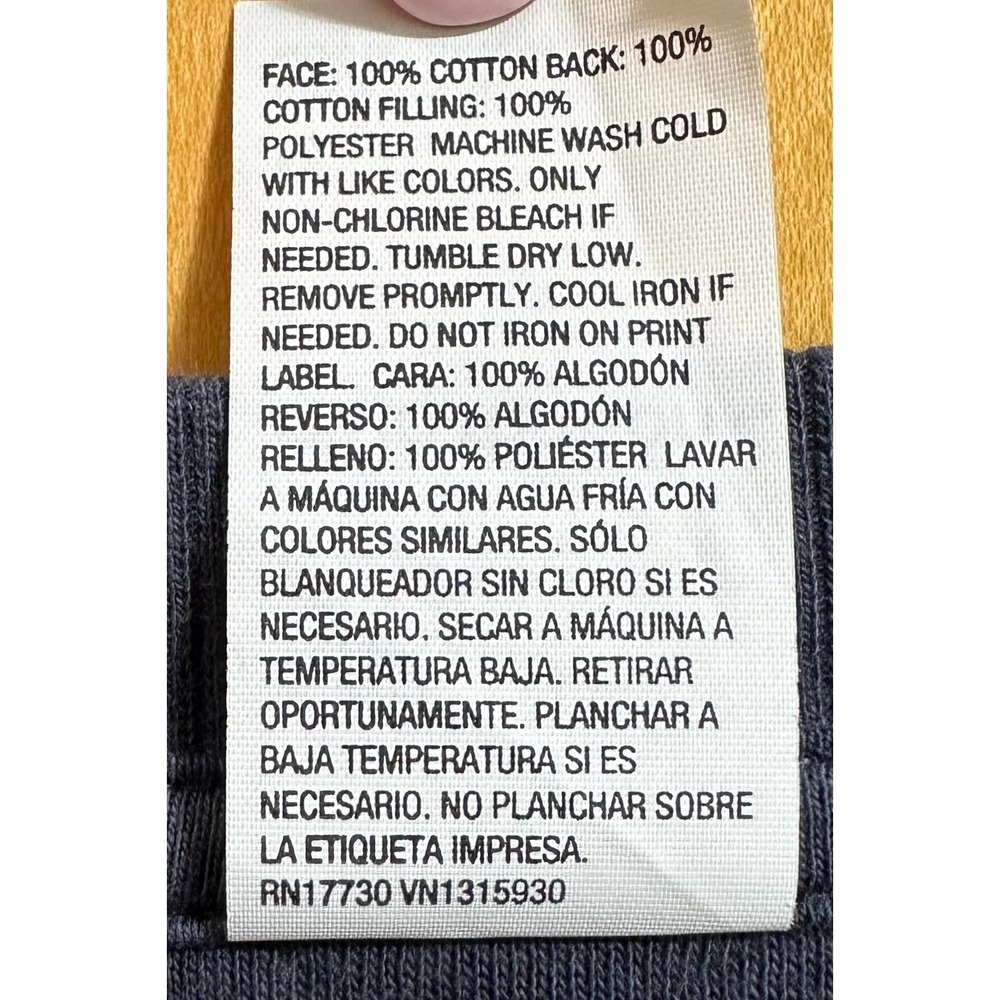 NWT, All In Motion Women’s Sz Med Blue Comfy Patterned Sweatshirt Kangaroo Pouch - Picture 13 of 13